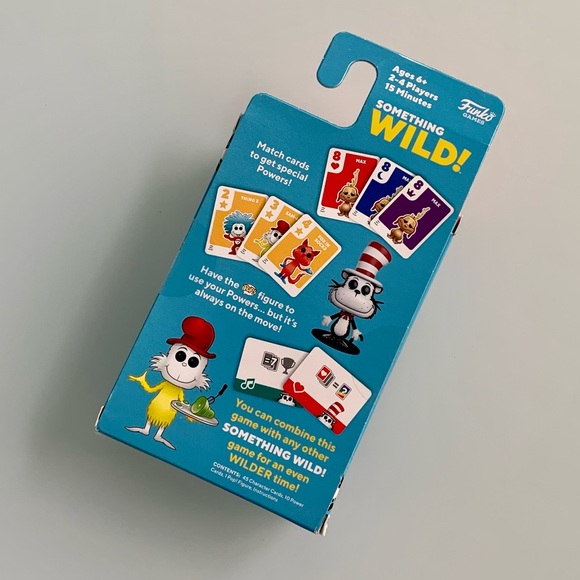NIB Funko Games: Something Wild Dr. Seuss Card Game - Picture 4 of 6